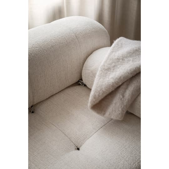 Sleepo Blanca 3-Seters Sofa Cream