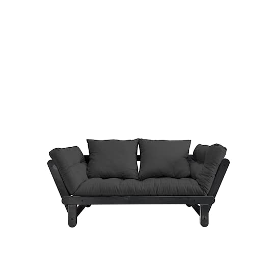 Karup Design Beat Sovesofa Svart/Dark Grey 200cm