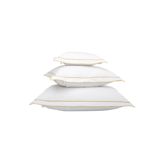 Mille Notti Allegro Kissenbezug EKO White/Yellow 60x80