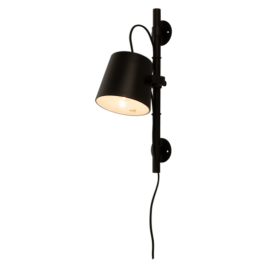 Aneta Lighting Malva Vägglampa Svart