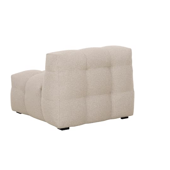 Sleepo Billie Loungesessel Beige Bouclé 89cm