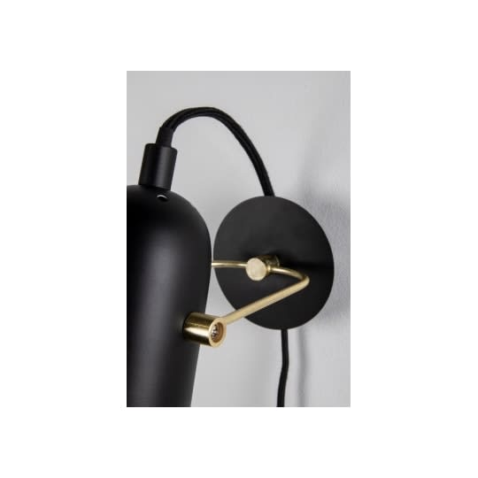 Globen Lighting Swan Vegglampe Mini Svart