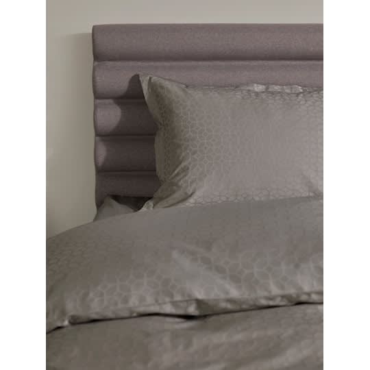 Tempur Satin Luxe Jacquard Örngott Natur 50x60