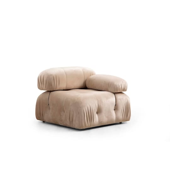 Sleepo Blanca Rechtes Modul Velvet Beige