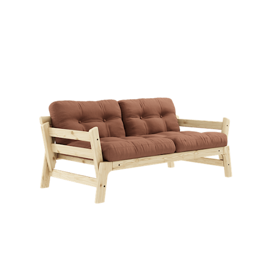 Karup Design Step Sovesofa Natur/Clay Brown 200 cm