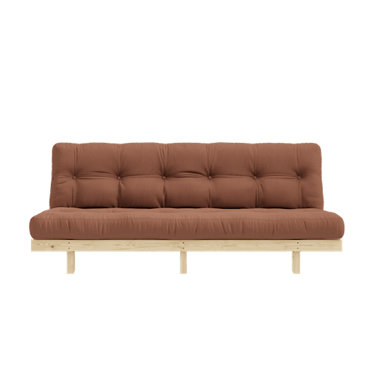 Karup Design Lean Vuodesohva Natur/Clay Brown 190cm