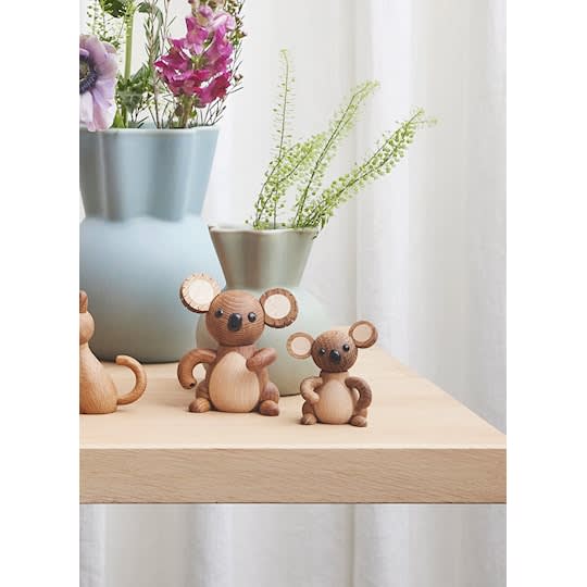 Spring Copenhagen Joey Koala Dekoration Ek/Ask 7.5cm