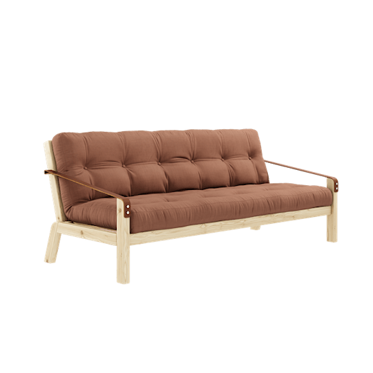 Karup Design Poetry Bäddsoffa Natur/Clay Brown 204cm