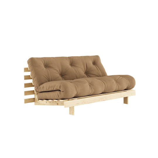 Karup Design Roots Schlafsofa Natur/Mocca 160cm