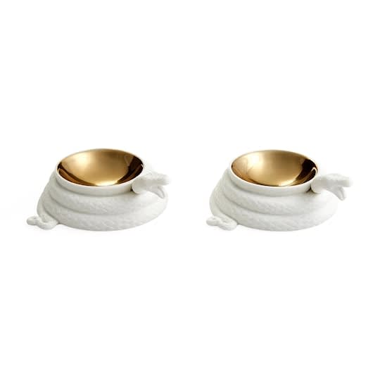 Jonathan Adler Eden Salt &amp; Pepparströare White/Gold