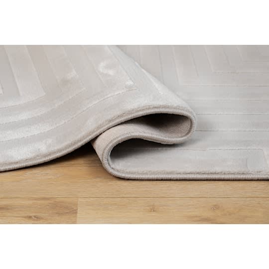 Nordic Home Cordelia Romb Gångmatta Creme 80x150