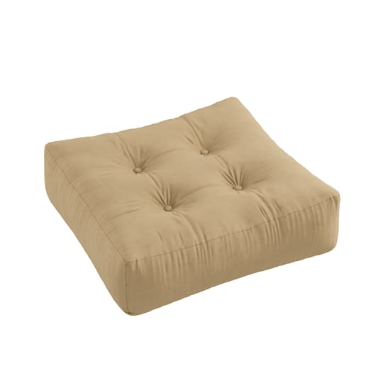 Karup Design More Sittpuff Wheat Beige 70x70cm