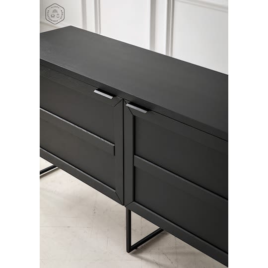 Rowico Home Everett Sideboard Schwarz