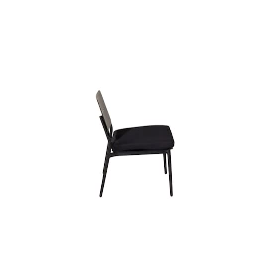 Nordic Outdoor Lee Loungestol Black