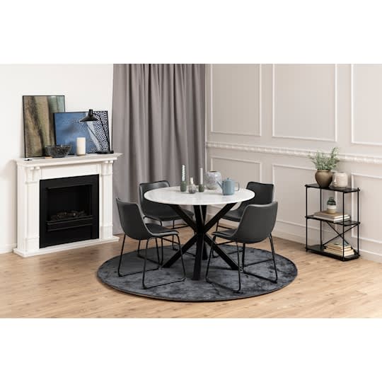 Nordic Home Lucas Spisebord Marmor White