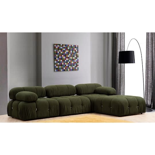 Sleepo Blanca 3-Sitzer Divansofa Forest