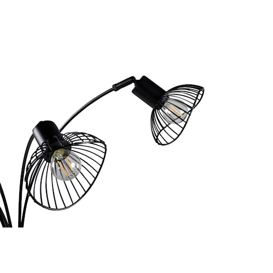 Venture Home Ivar Golvlampa Svart 152cm