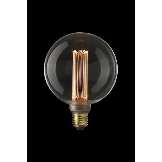 Globen Lighting Laser LED-Filament-Glühlampe E27 3,5W (=25W) 125mm dimmbar