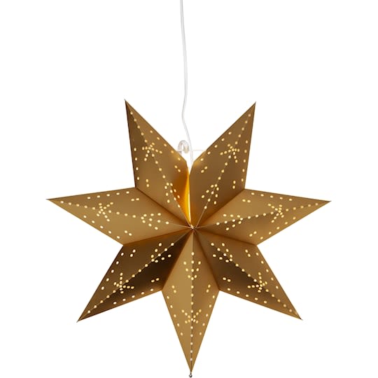 Star Trading Claudia Weihnachtsstern Gold