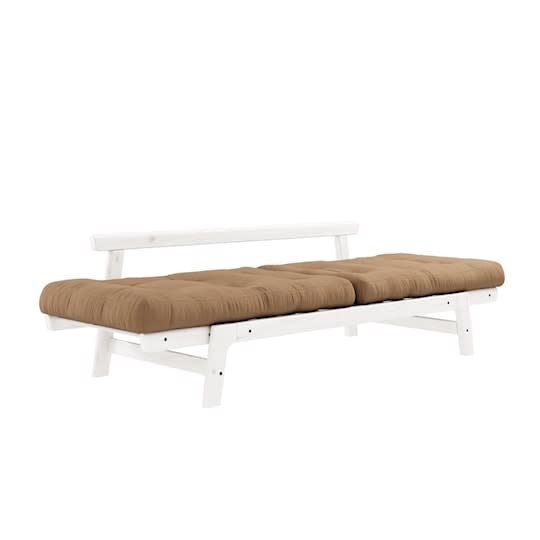 Karup Design Step Bäddsoffa Vit/Mocca 200cm