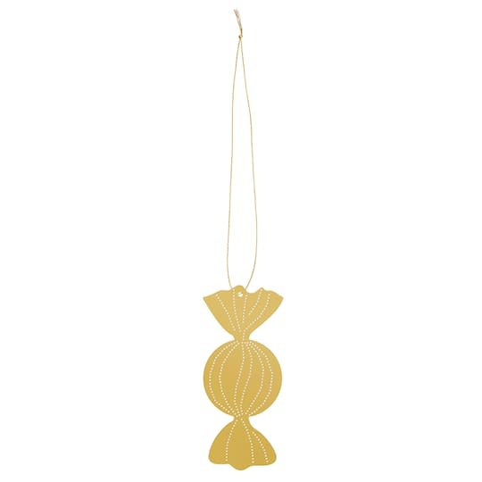 Cooee Design Christmas Deco Caramel Brass 4-pakning