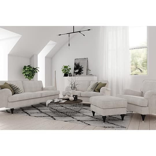 Nordic Home Ludwig 3,5-sits Soffa Beige 196cm