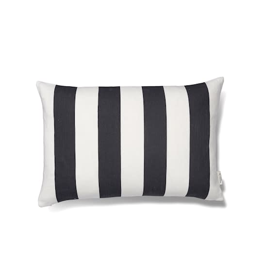 Classic Collection Striped Kuddfodral Black 40x60