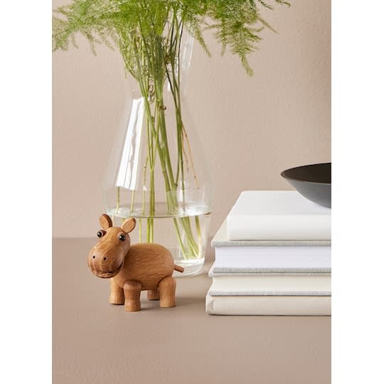 Spring Copenhagen Wilma Baby Hippo Koristelu Tammi/Vaahtera 7cm