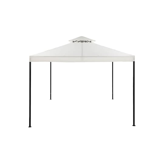 Nordic Outdoor Nilas Paviljong inkl Väggar Offwhite 3x3m