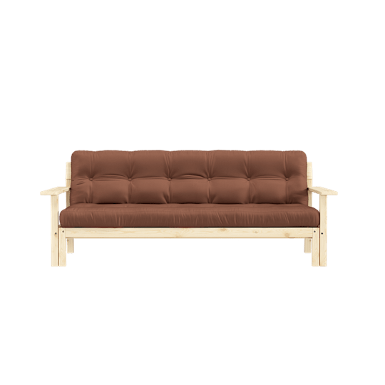 Karup Design Unwind Bäddsoffa Natur/Clay Brown 218cm