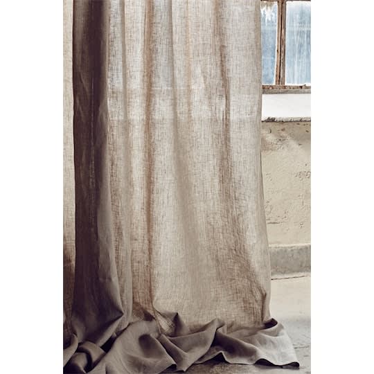 Lovely Linen Lovely Sivuverho Pellava Natural Beige 260 x 280