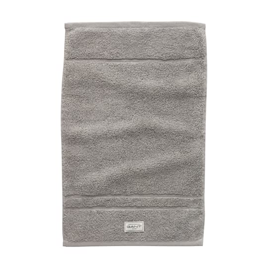 GANT Home Organic Premium Terry Handduk Concrete Grey 30x50