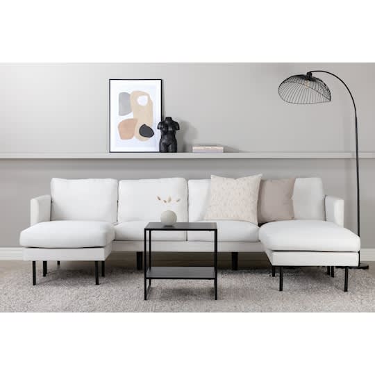 Nordic Home Monique U-Soffa Ljusbeige 262cm