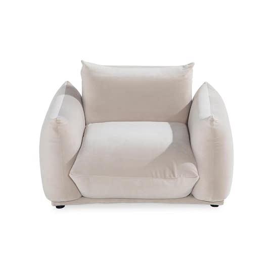 Nordic Home Gillis Lenestol Fløyel Beige