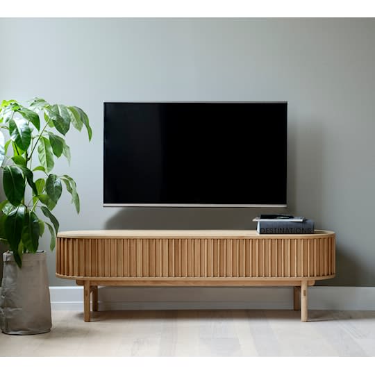 Sleepo Alice TV-Bank Natural Oak 160cm