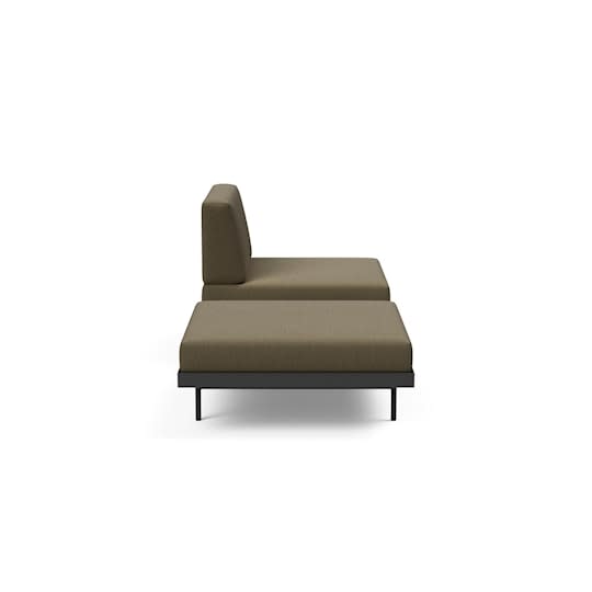 Innovation Living Puri Dagbädd Walnut/ Vivus Dusty Olive 80x195