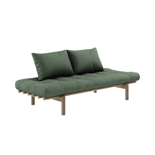 Karup Design Pace Dagbädd Brun/Olive Green 200cm