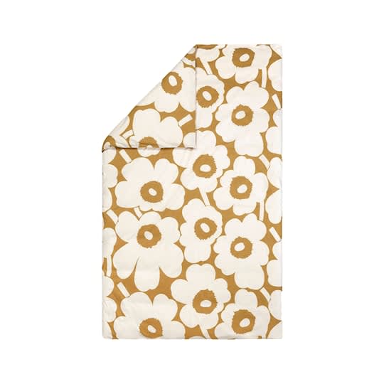 Marimekko Unikko Påslakan Sand/Offwhite Enkel