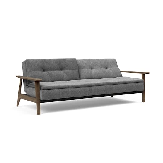 Innovation Living Dublexo Frej Bäddsoffa Smoked Oak/Twist Charcoal 115x200