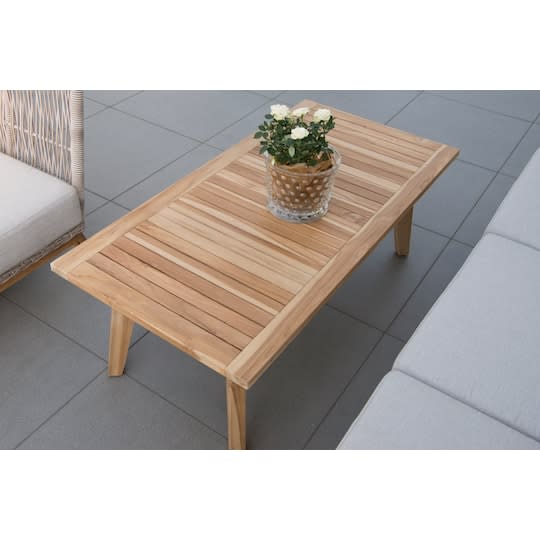 Hillerstorp Himmelsnäs Couchtisch Teak 60x120