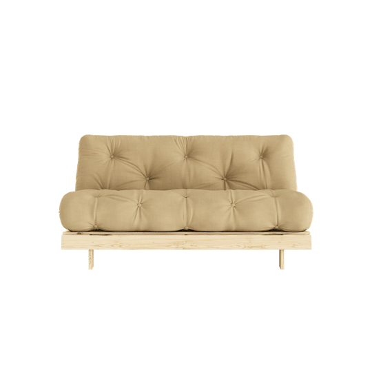 Karup Design Roots Schlafsofa Natur/Weizenbeige 160cm