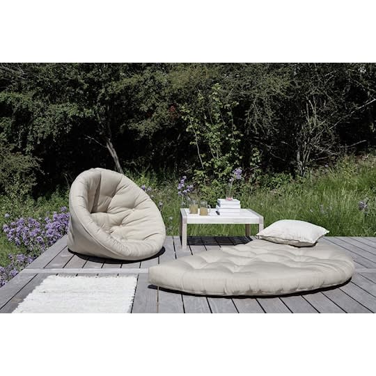 Karup Design Nido Outdoor Loungepuff Beige