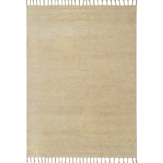 Mogihome Bonnet Wollteppich Beige 300x400