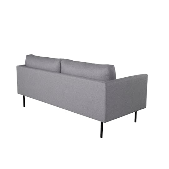 Nordic Home Monique 2-sits Soffa Grå 181cm