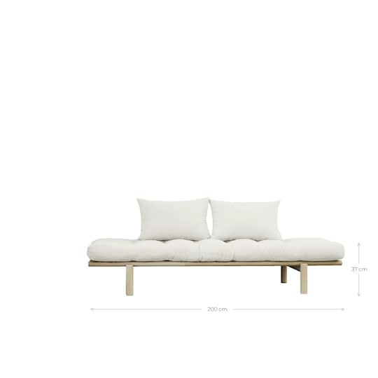 Karup Design Pace Sohvasänky Luonnonväri/Beige 200 cm