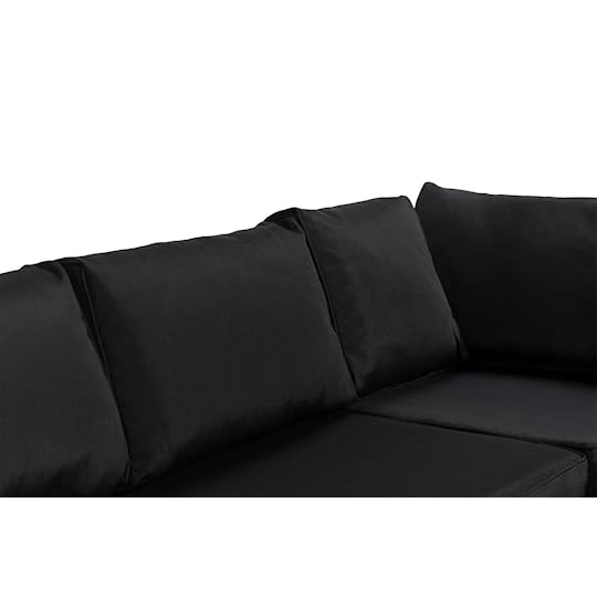 Nordic Outdoor Bora 7-seters lounge sofa inkl. bord med hylle Grå 75x75cm