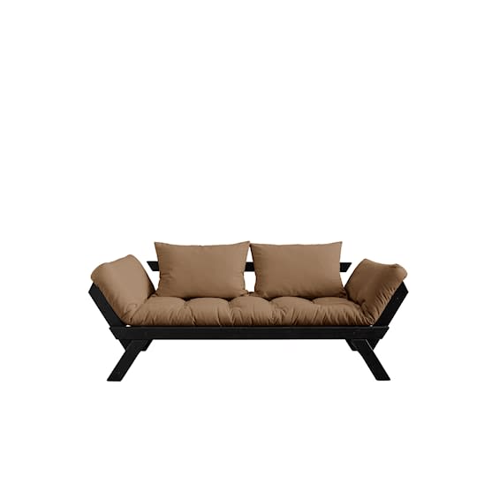 Karup Design Bebop Schwarzes/Mocca-Tagesbett, 174 cm