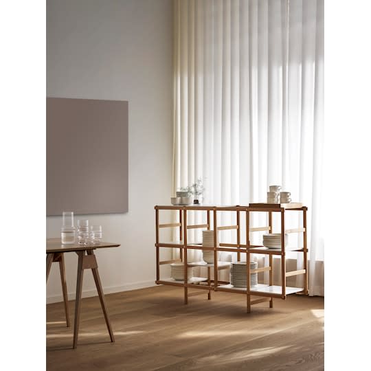 Design House Stockholm Frame Hylla Medium Oak/White