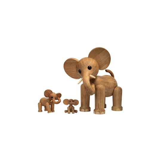 Spring Copenhagen Tembo Elephant Dekoration Eiche 41cm