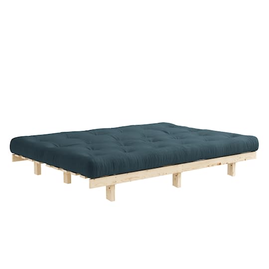 Karup Design Lean Bäddsoffa Natur/Petrol Blue 190cm